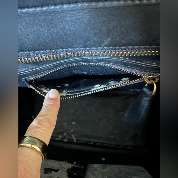 Micro Luggage Handbag Leather & Python - Picture 14 of 16